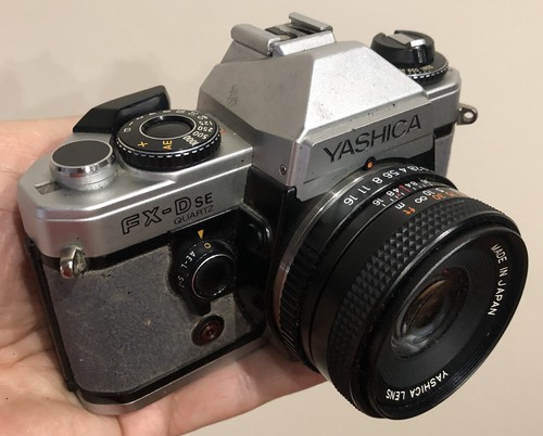Yashica quartz with - fx-d, se
