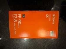 Sony SEL90M28G FE 90mm F2.8 Macro G OSS Full-Frame E-Mount Macro Lens - Black