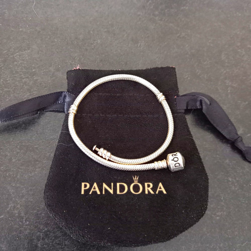 Pandora silver snake - pandora, chain