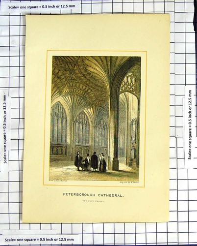 Old antique print c1790 - old, c1790-c1900