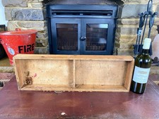 Vintage Pine Shelf, Old Wooden