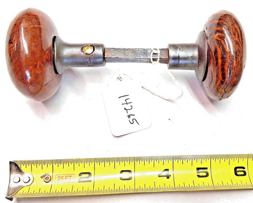 Door knobs antique brown - door,
