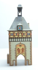 N gauge Tudor / Alpine style gatehouse archway for town castle wall