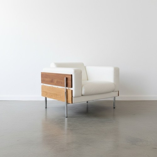 Robin day white leather - robin,