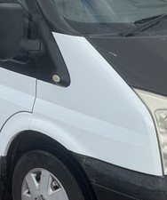 FORD TRANSIT FRONT WING DRIVERS SIDE OFFSIDE LH 2013 FROZEN WHITE