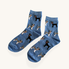 GIANT SCHNAUZER SOCKS 2 PAIRS