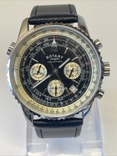 Rotary Aquaspeed Gents Quartz Watch **chrono Problem**
