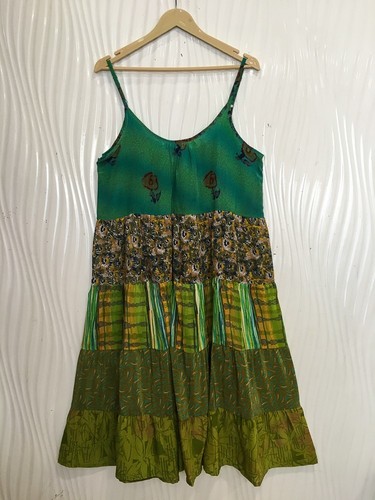 Silk patchwork summer boho - silk,