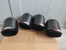 4 x BMW M5/M8 Black Akrapovic