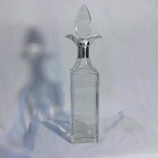 1904 Solid Silver Pourer Collar Decanter By Hukin & Heath (Christopher Dresser)