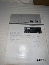ICOM IC-R70  INSTRUCTION