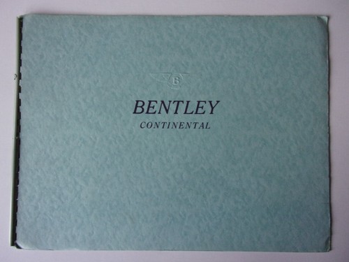 Bentley continental orig - continental, s2