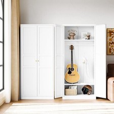 Metal Storage Cabinet 72" H