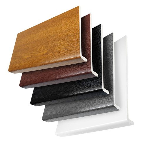 Upvc fascia board cover 9mm - board,