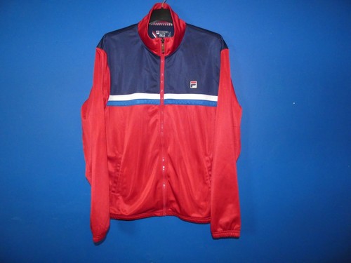 Fila tracksuit top white line - fila,