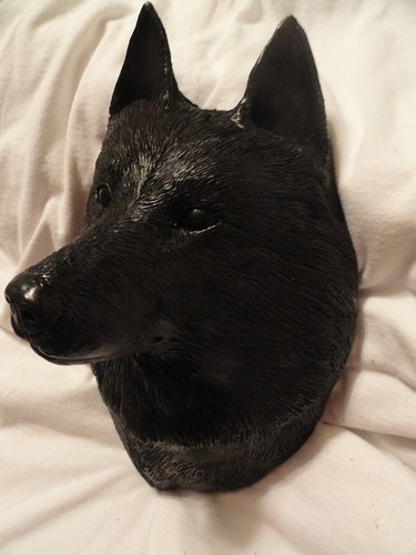 Cold cast bronze schipperke - cast,