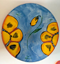 Huge poole pottery wild poppy - huge,