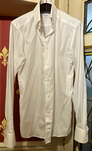Eton white cotton slim - eton,