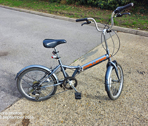 Folding bicycle - folding,