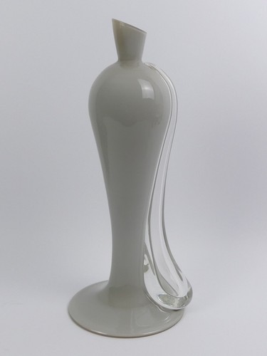 Venini cased glass vase - glass,
