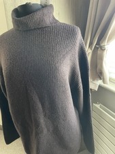 Primark Polo Neck Brown Jumper