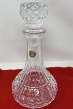 French lead crystal decanter - ,