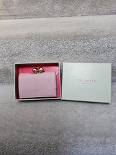 Ted Baker Teardrop Crystal Bobble Matinee Light Pink Leather Purse