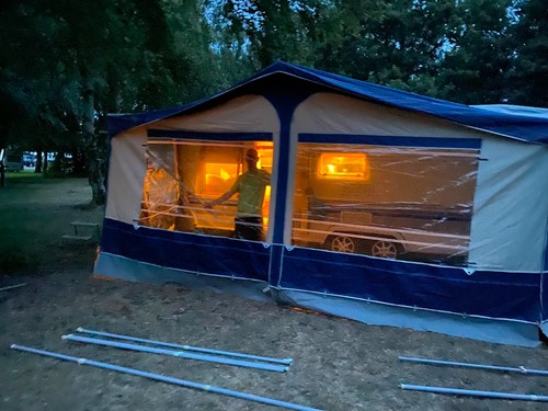 Caravan awning 1000 - 1000/1025cm, in