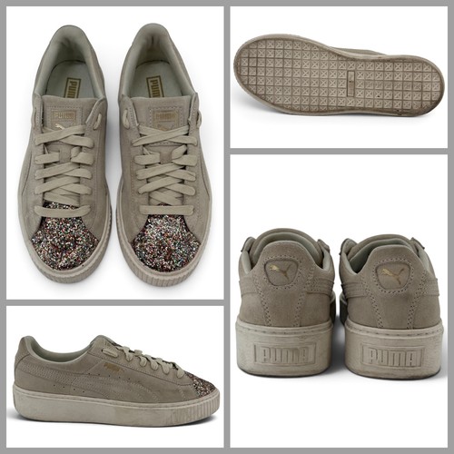 Puma suede platform crushed - suede,