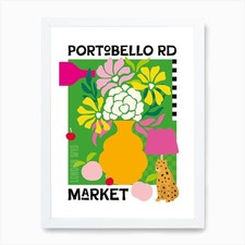 Portobello Market Art Print