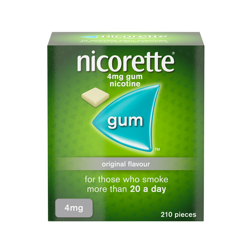 Nicorette 4mg original flavor - 4mg,
