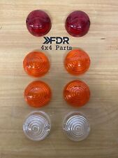 Land Rover Series 3 Indicator Side & Tail Light Lamp Lens Kit