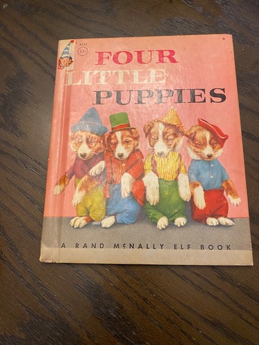 Four little puppies 1957 - little,