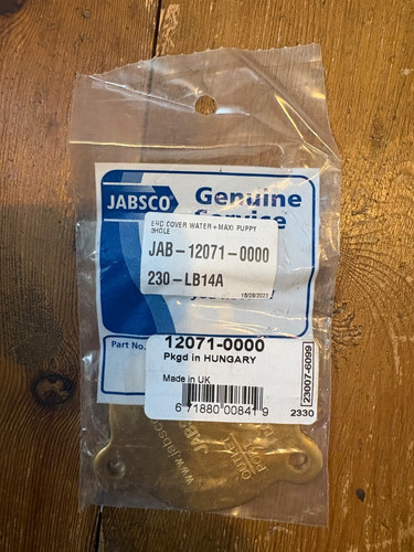 Jabsco water impeller - jabsco, cover