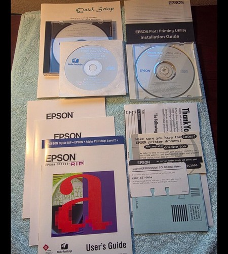 Vintage lot epson stylus - lot, color