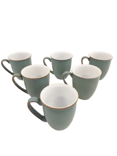 Set six vintage denby - six,
