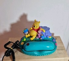 Vintage 90s Walt Disney Winnie The Pooh Landline Telephone Novelty Fully Working