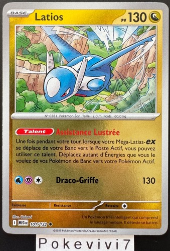 Pokemon card latios 101 132 - pokemon,