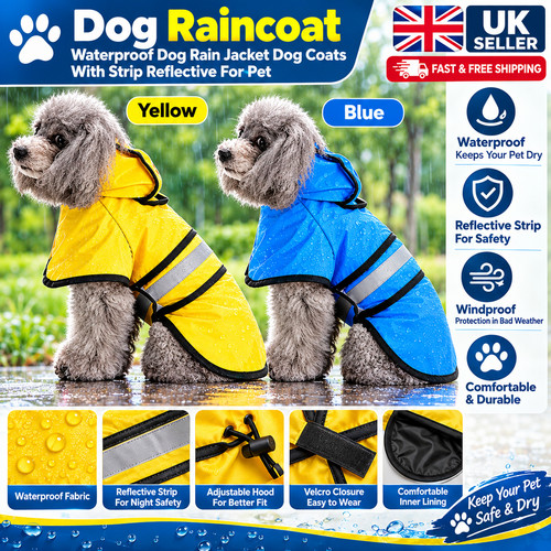 Dog raincoat waterproof - raincoat,