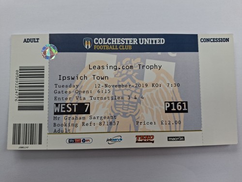 Colchester united ipswich - v,