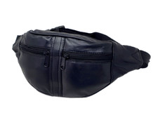 Genuine Soft Black Leather