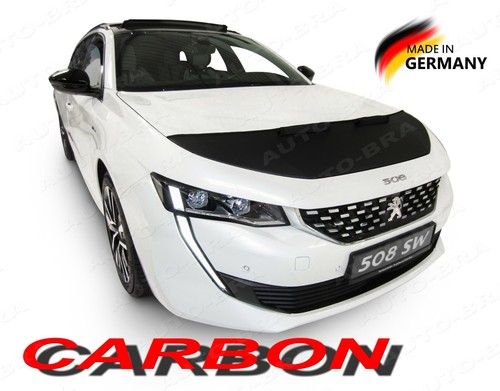 Carbon fiber look bonnet - fiber, bra