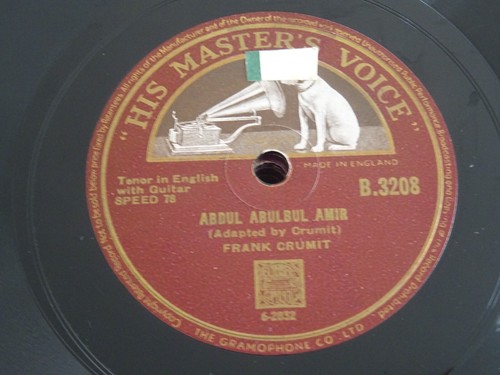 Frank crumit abdul abulbul - frank,