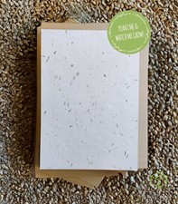 A4,A5,A6 Seeded Card White