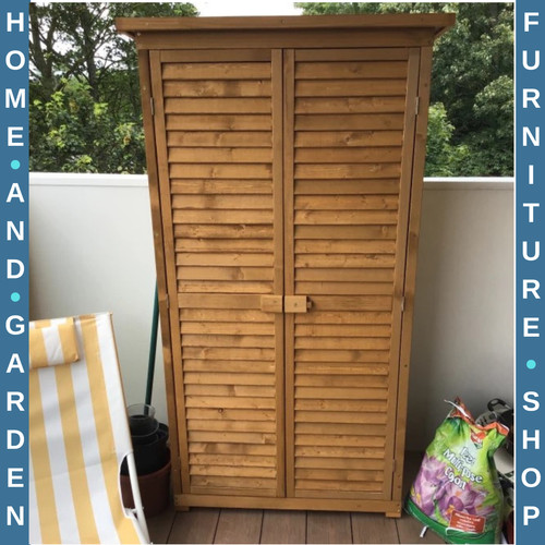 Wooden garden storage shed - wooden,