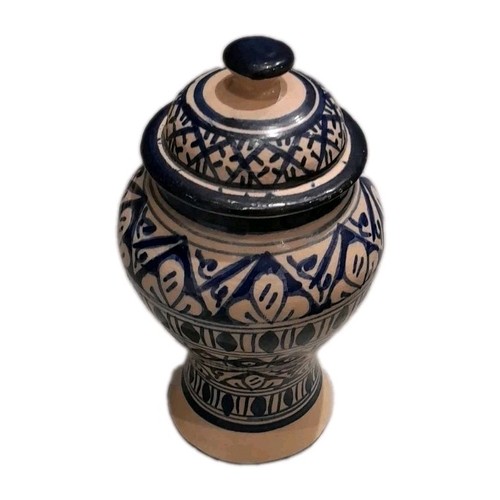 Hand painted moroccan ceramic - moroccan,
