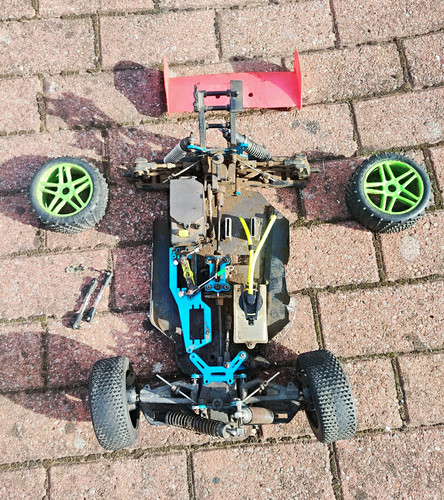 Nitro glow rc - 1/8, buggy