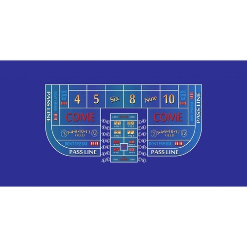 Craps table layout felt - layout,