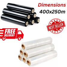 6 Rolls Pallet Wrap 400mm x