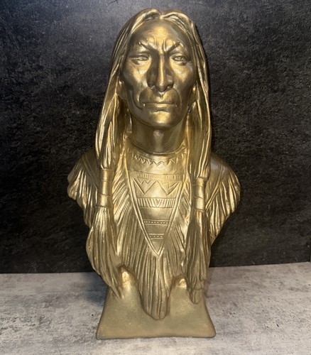 Native american chief bust - chief,